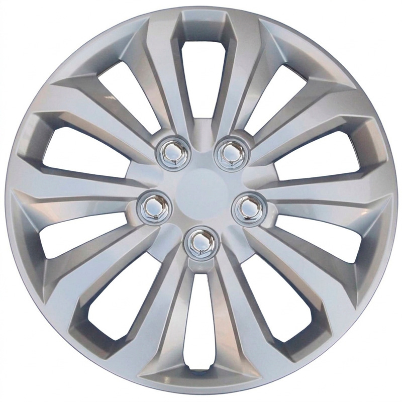 4-Delige Premium Wieldoppenset - Arizona 16-inch - Zilver