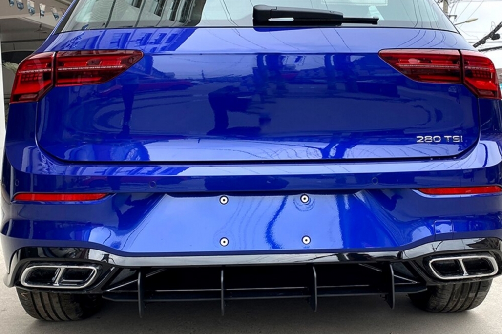 Diffuser passend voor Volkswagen Golf 8 R-Line