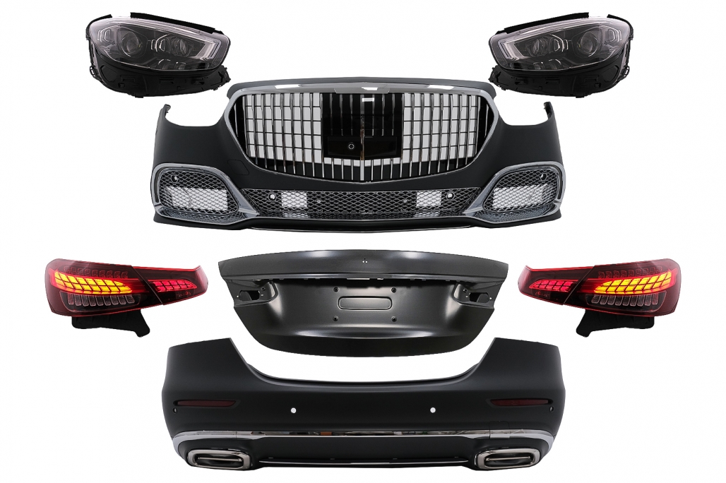 Bodykit passend voor Mercedes E-Class W213 (2016-2019) Facelift 2020 Maybach Design