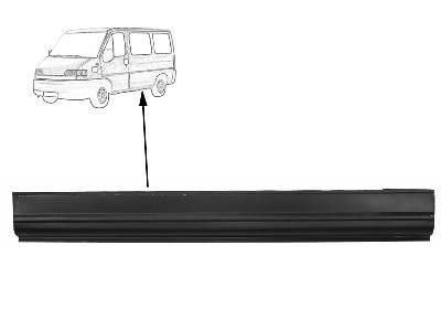 zijpaneel, onder, links Citroen Jumper, 2002-2006