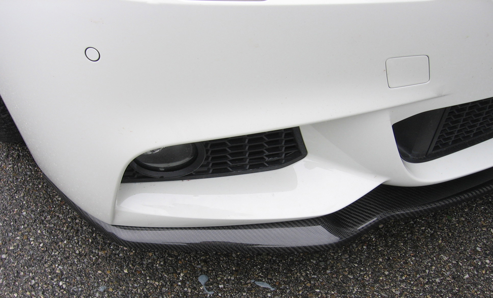 Voorspoiler passend voor BMW 5 Serie F10 M Pakket Rieger Carbon