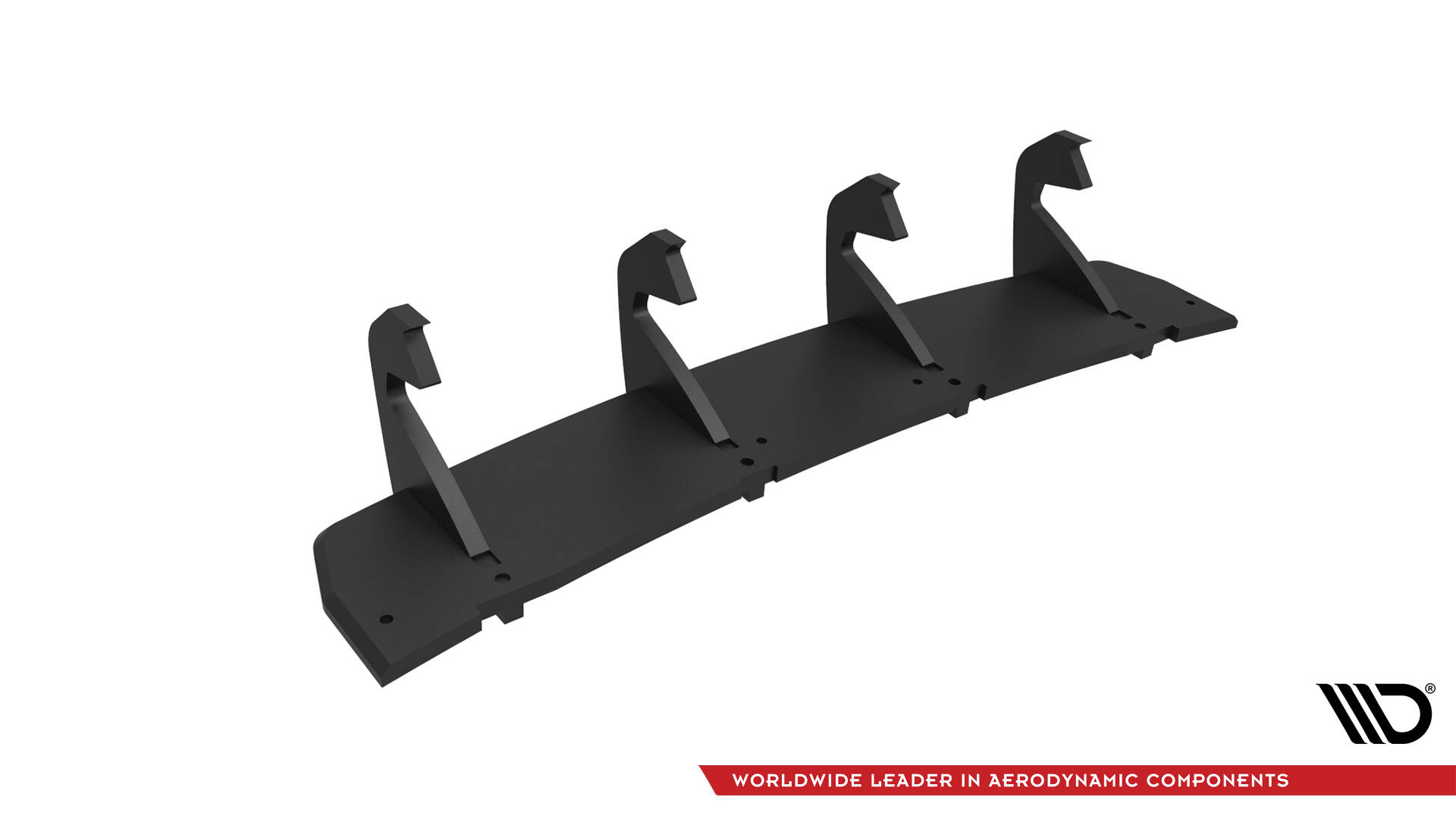 Street Pro Achter Diffuser passend voor BMW 1 M Coupe E82 Maxton Glanzend zwart