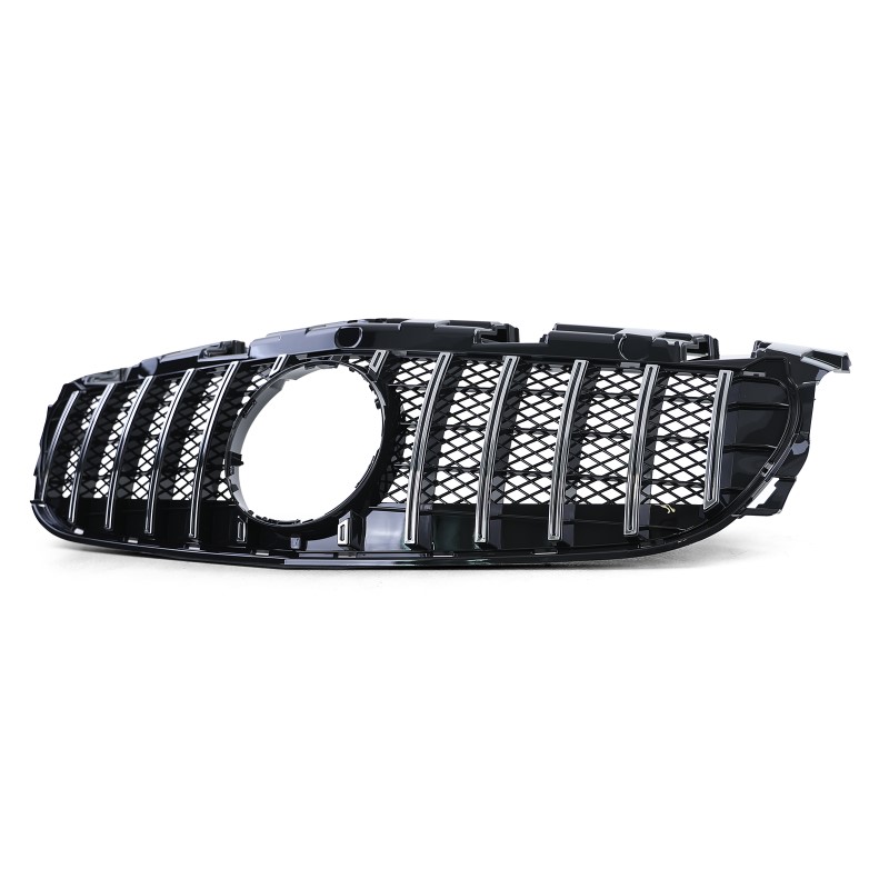 Grill passend voor Mercedes SLC R172 Facelift 2016- .. GT Look Zwart/Chroom