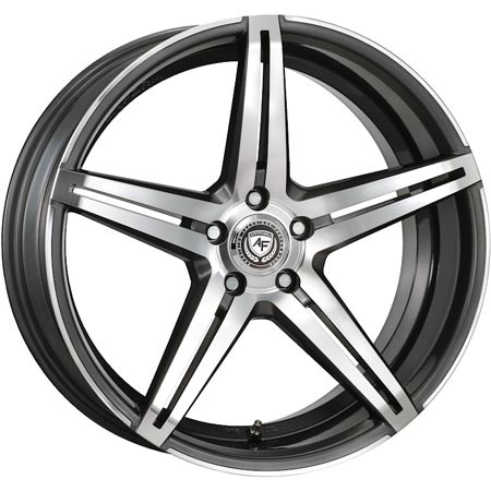 artFORM AF-301 Gun Metal Polished 10,5x20 5x114,3 ET25 Velgen