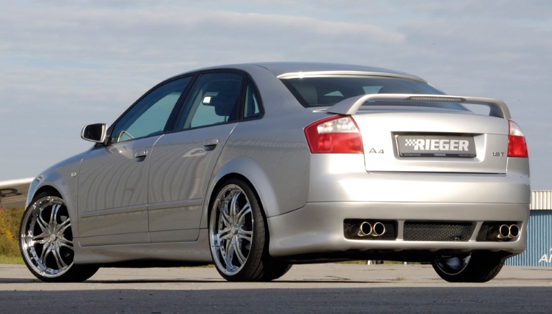 Achterbumper Diffuser aanhanger koppeling Audi A4 8E Sedan Riege