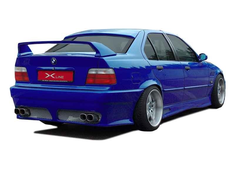 Achterbumper passend voor BMW E36 Coupe/Cabrio CSR X-Line
