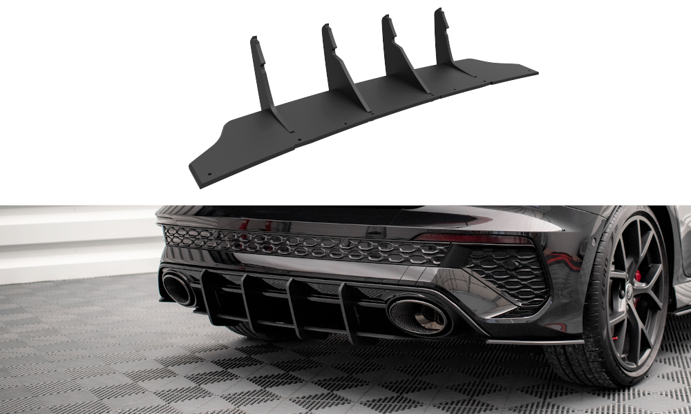 Street Pro Diffuser passend voor Audi RS3 Sportback 8Y Maxton