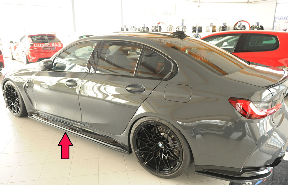 Zijskirts passend voor BMW 3-series G80 M3 (G234M): 03.2021