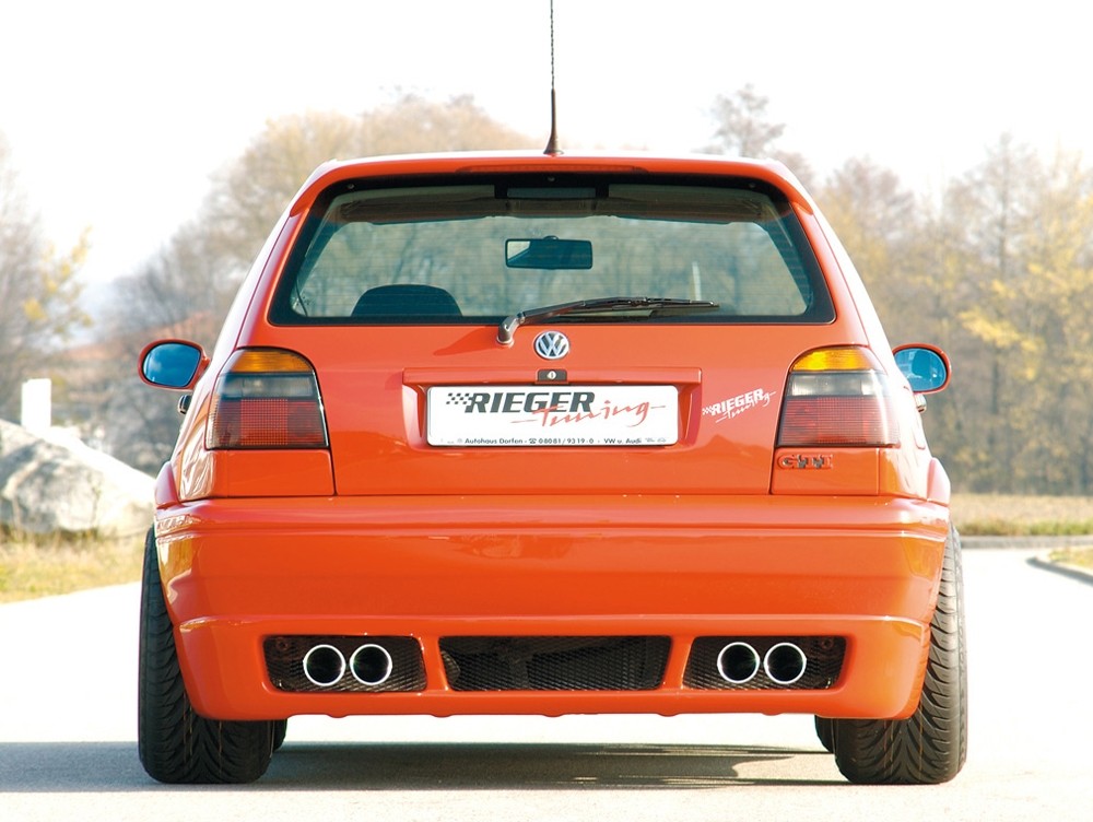 Achterbumper passend voor VW Golf III Rieger