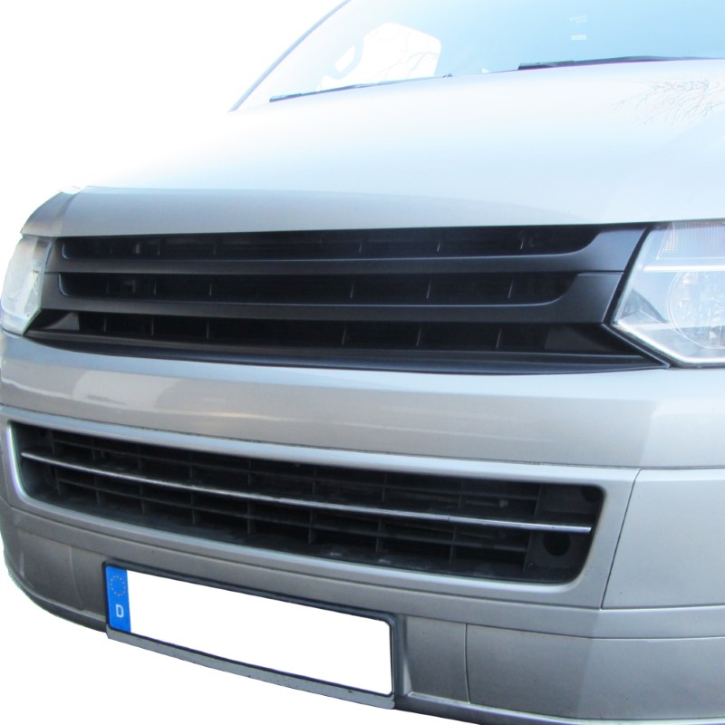 Grill passend voor VW T5 Transporter 09-15 zwart