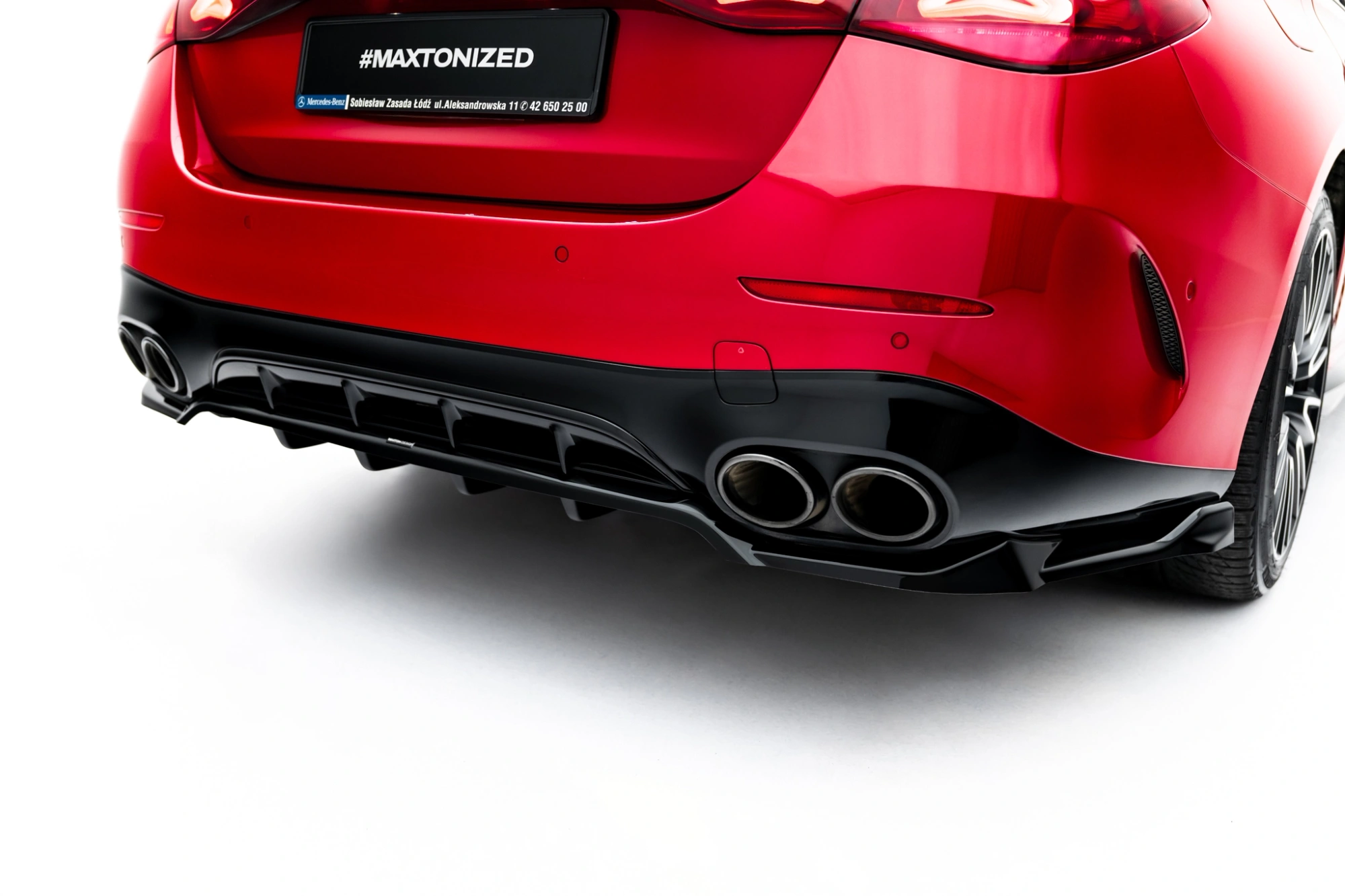 Bodykit passend voor Mercedes-AMG E53 Sedan W214 Maxton Glans Zwart