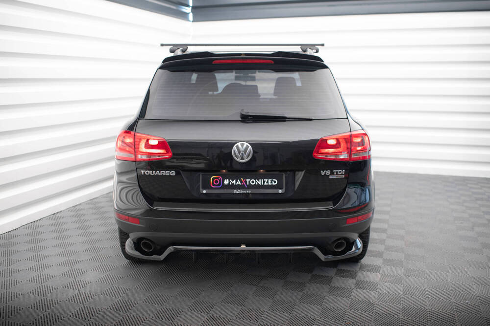 Diffuser passend voor Volkswagen Touareg Maxton Glans Zwart