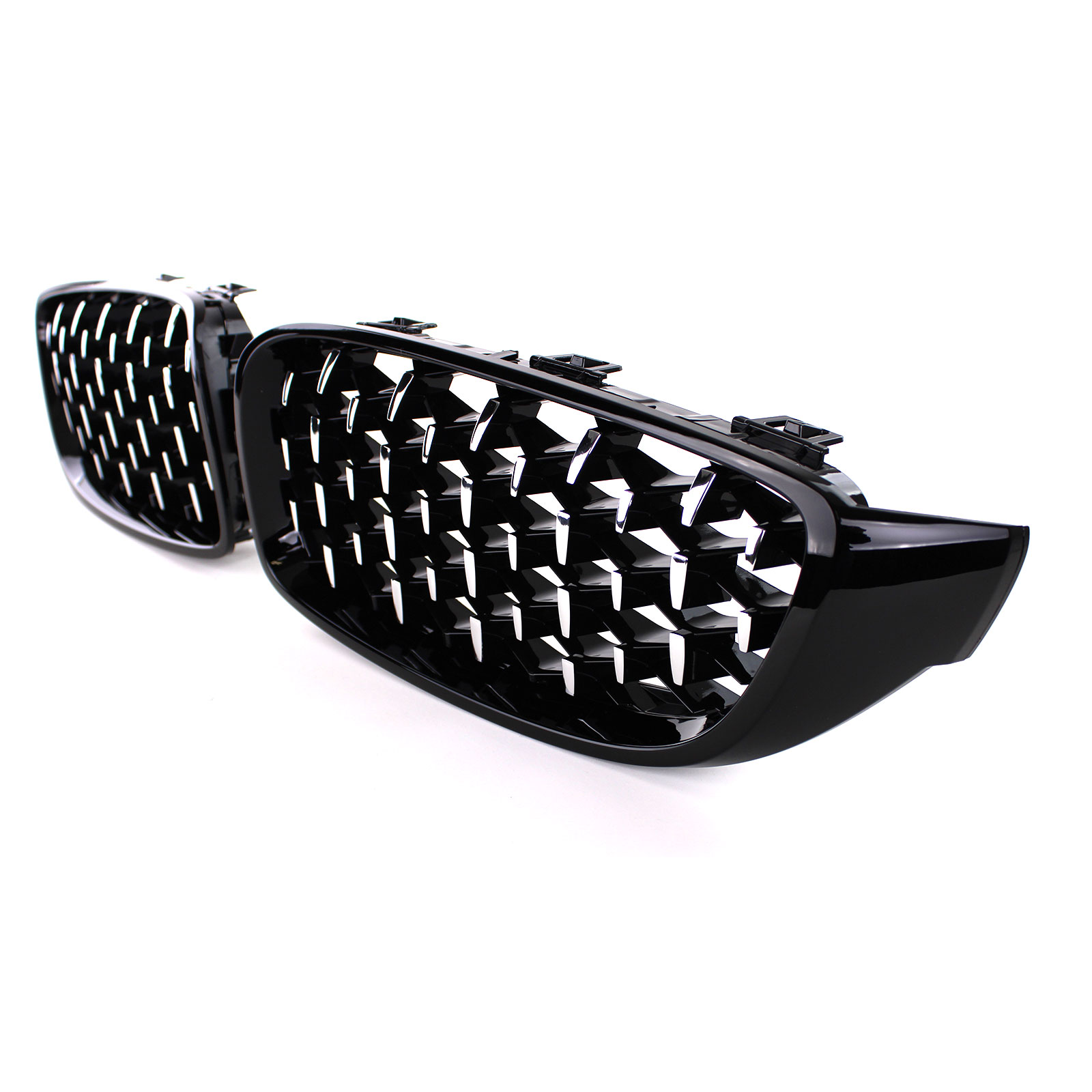 Grill Nieren passend voor BMW 4-Serie F32/F33/F36/F82/F83 Exclusive piano black
