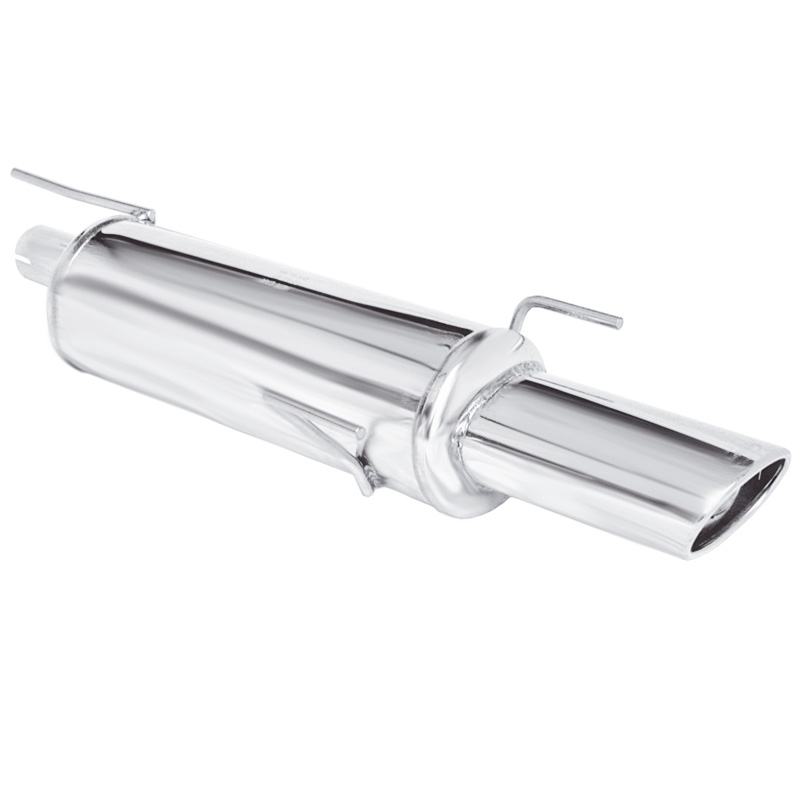 100% RVS Sportuitlaat  Opel Astra F 1.8 16v (115pk) 120x80mm (3 ophangpunten)