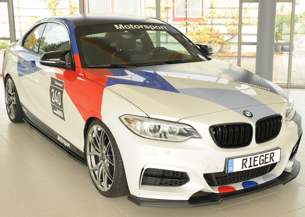 Zijskirts passend voor BMW 2-series F22 14-06