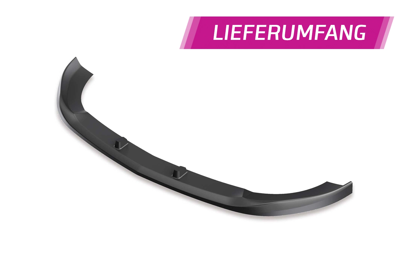 Voorspoiler passend voor Mercedes-Benz Vito 447 glans zwart 2014–2023