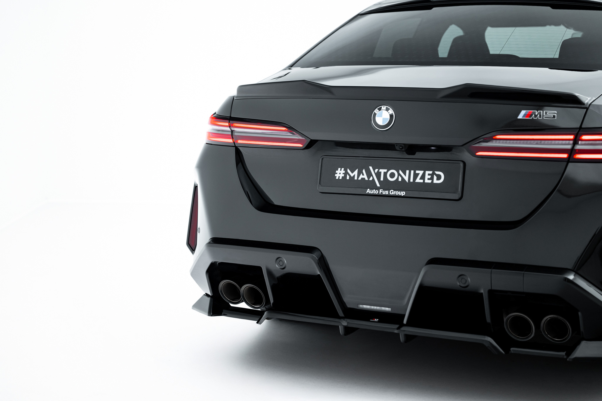 Achter Diffuser passend voor BMW M5 Sedan / touring G90 Maxton