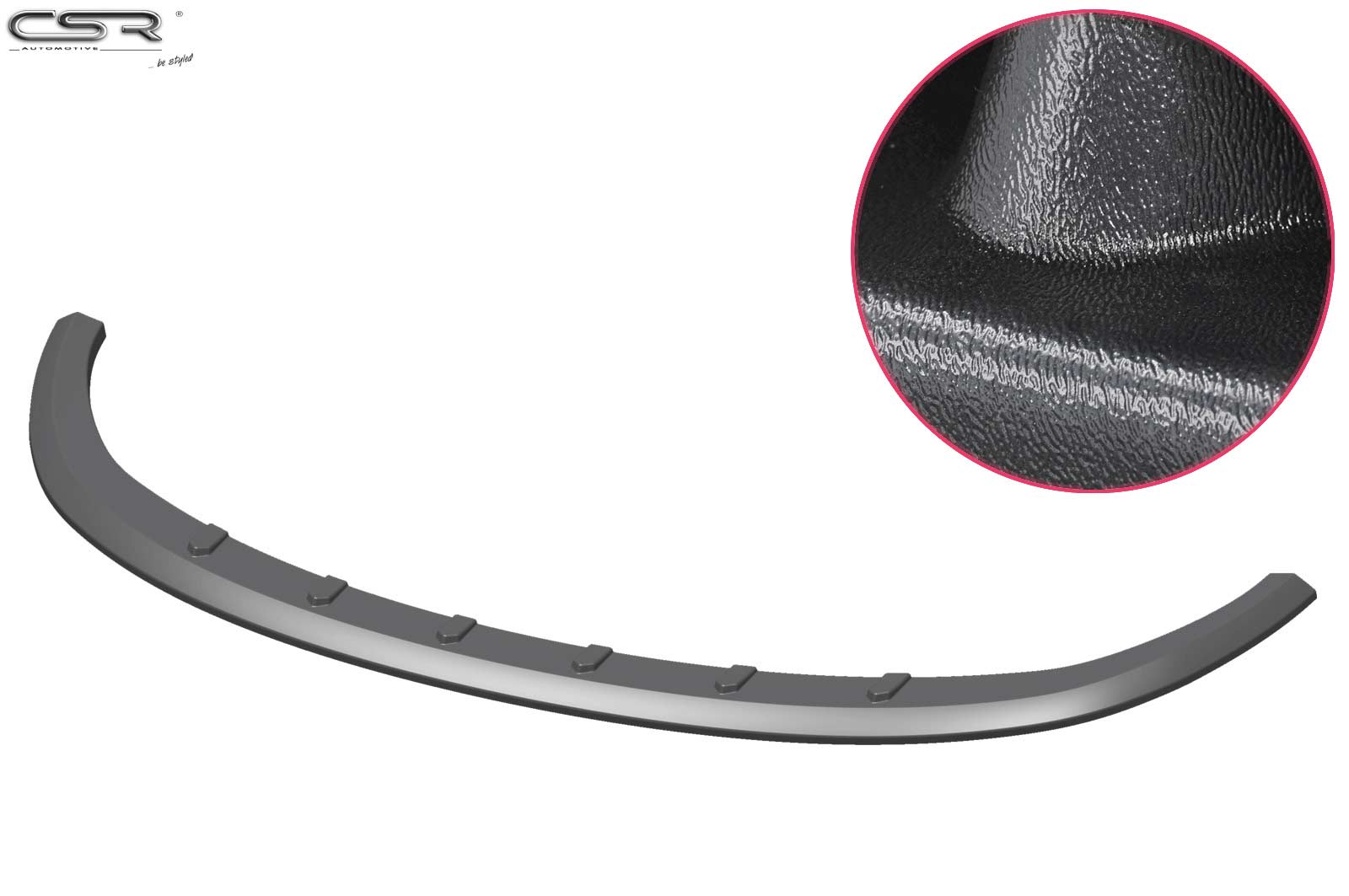Voorspoiler passend voor VW Golf V R32 mat zwart